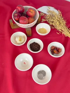 هفت سین سرامیکی یک کاسه بزرگ و6 کاسه کوچک