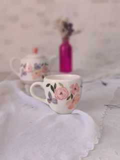 فنجان چایخوری سرامیکی دستساز در ۷ طرح