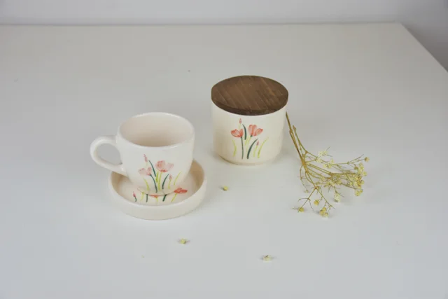 فنجان چای خوری طرح نازنین