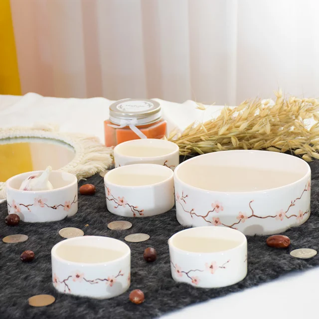 ست هفت سین سرامیکی دستساز نیلابی