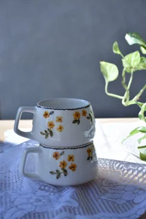 فنجان چای خوری با فرم زیبا موجود 5  طرح