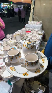 سینی گرد لبه کوتاه سرامیکی