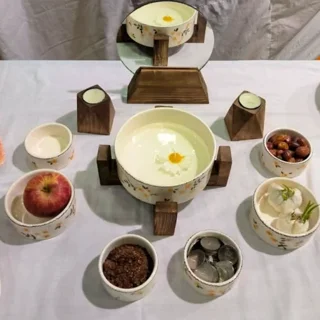 هفت سین طرح گل زرد