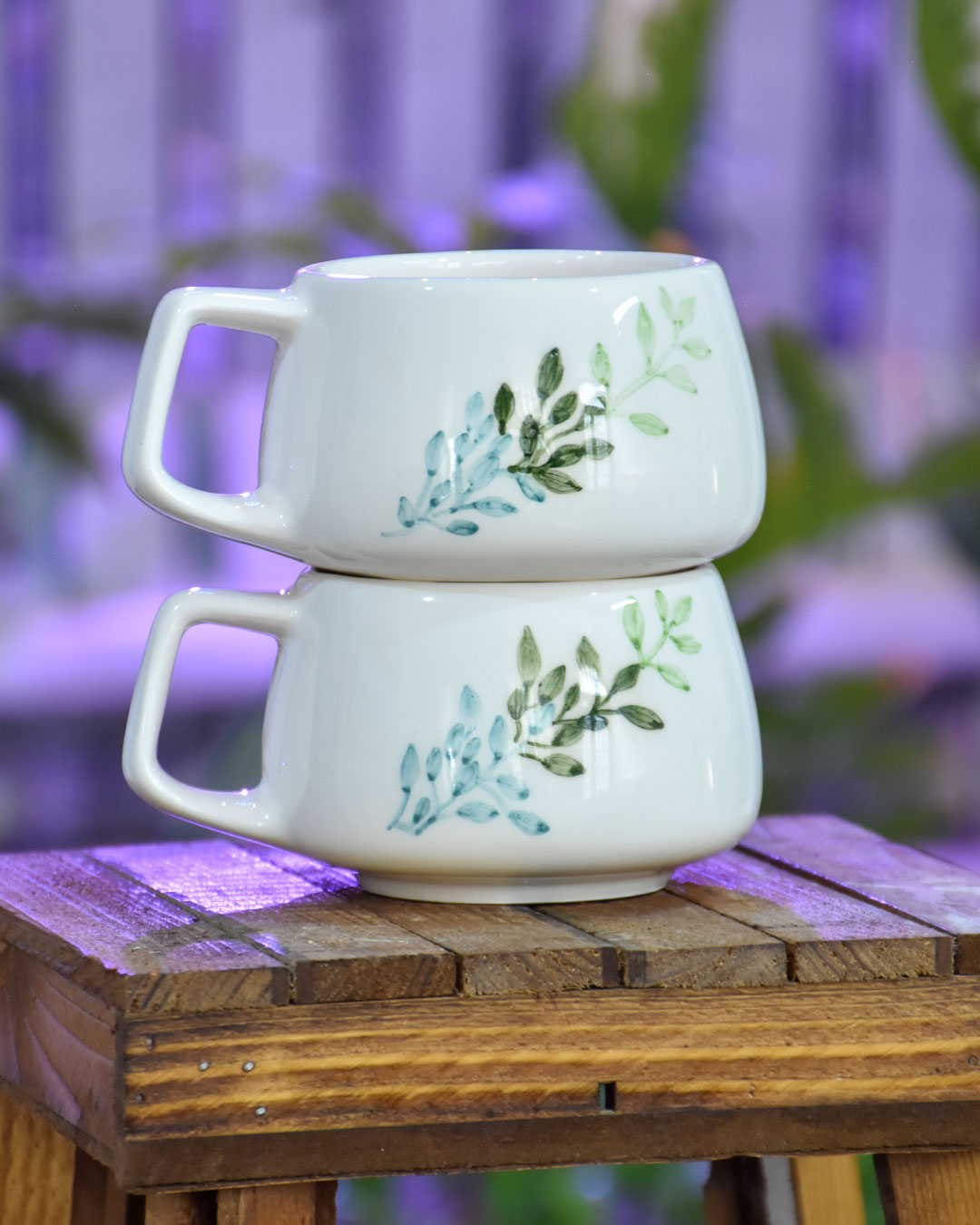 فنجان لته خوری طرح بهشت