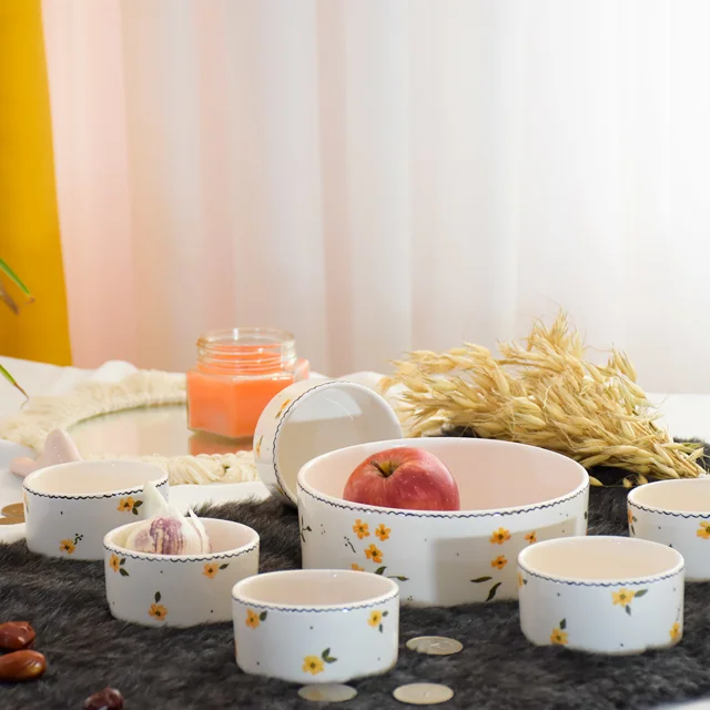 هفت سین سرامیکی طرح آبان برند نیلابی