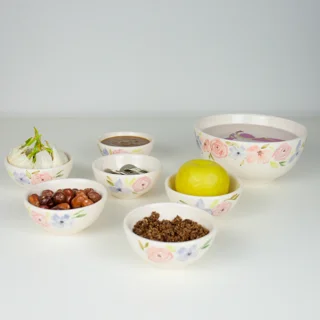 ست هفت سین سرامیکی طرح رز