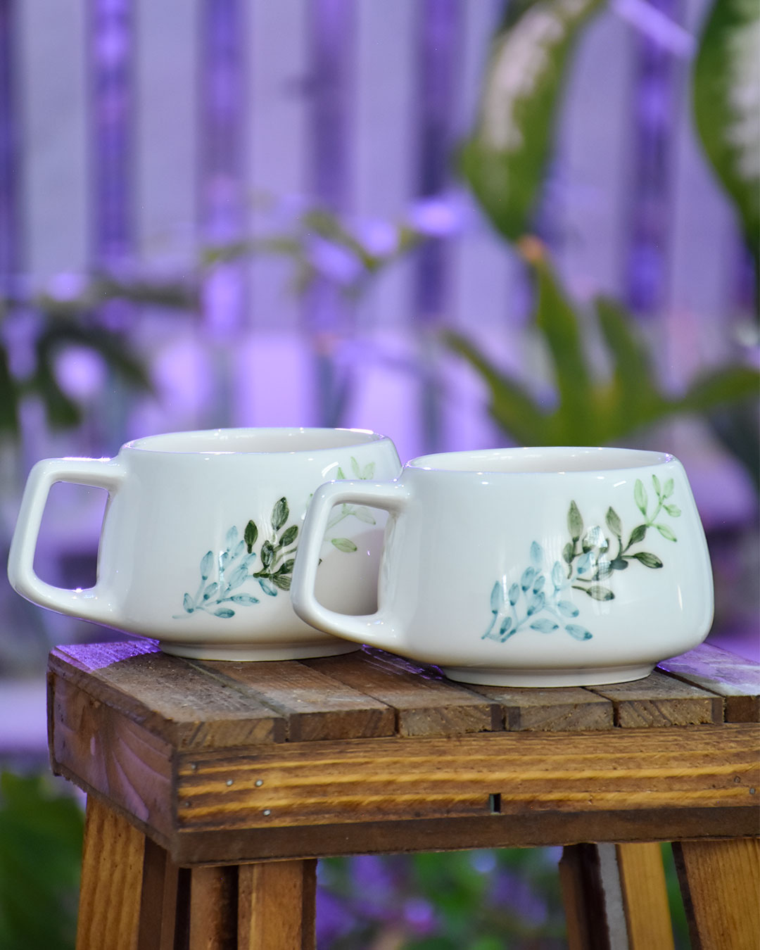 فنجان لته خوری طرح بهشت