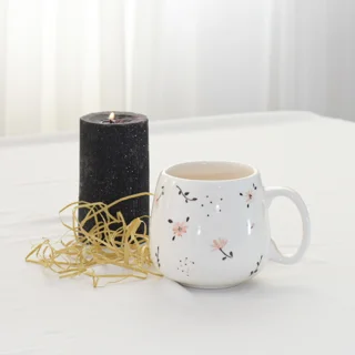 ماگ سرامیکی دستساز خمره ای سرد و گرم