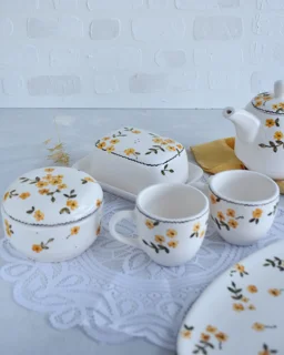 قندان ست صبحانه خوری طرح آبان