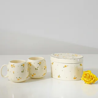 ماگ و ظرف بیضی درب دار شکلات خوری سرامیکی